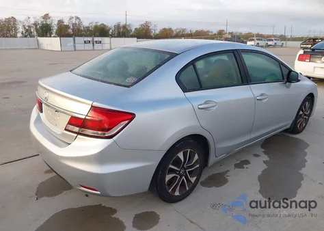 2013 Honda Civic Lx из США, поврежденный, VIN 2HGFB2F56DH019092
